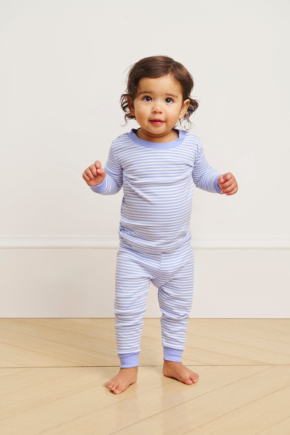 Baby Long-Long Set in Hydrangea