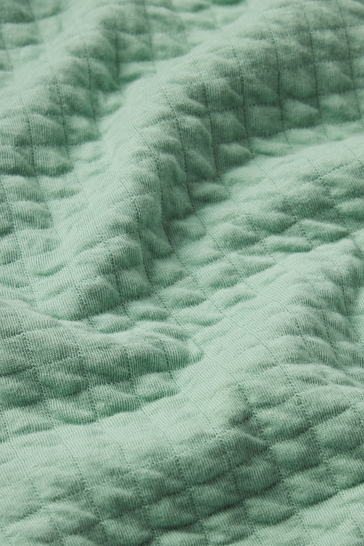 Jacquard Spa Robe in Granite Green