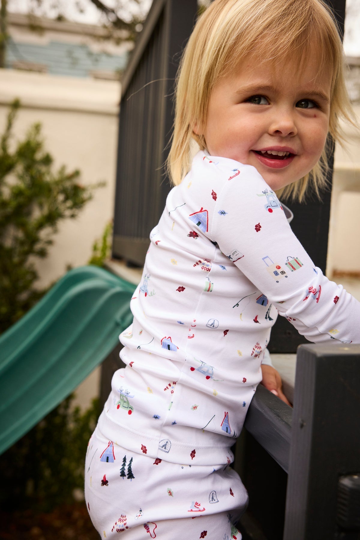 Kids Long-Long Set in Alpine Adventure