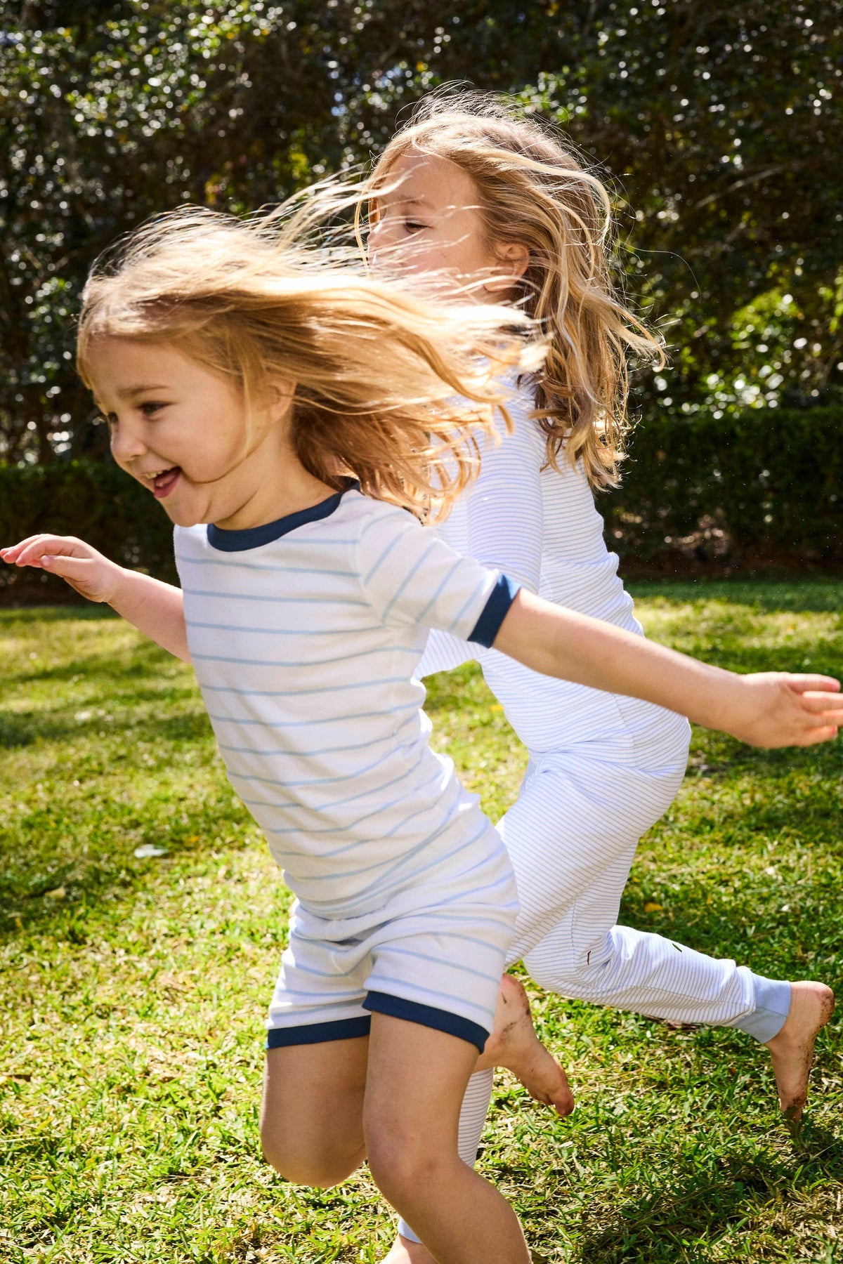 Kids Shorts Set in Marine