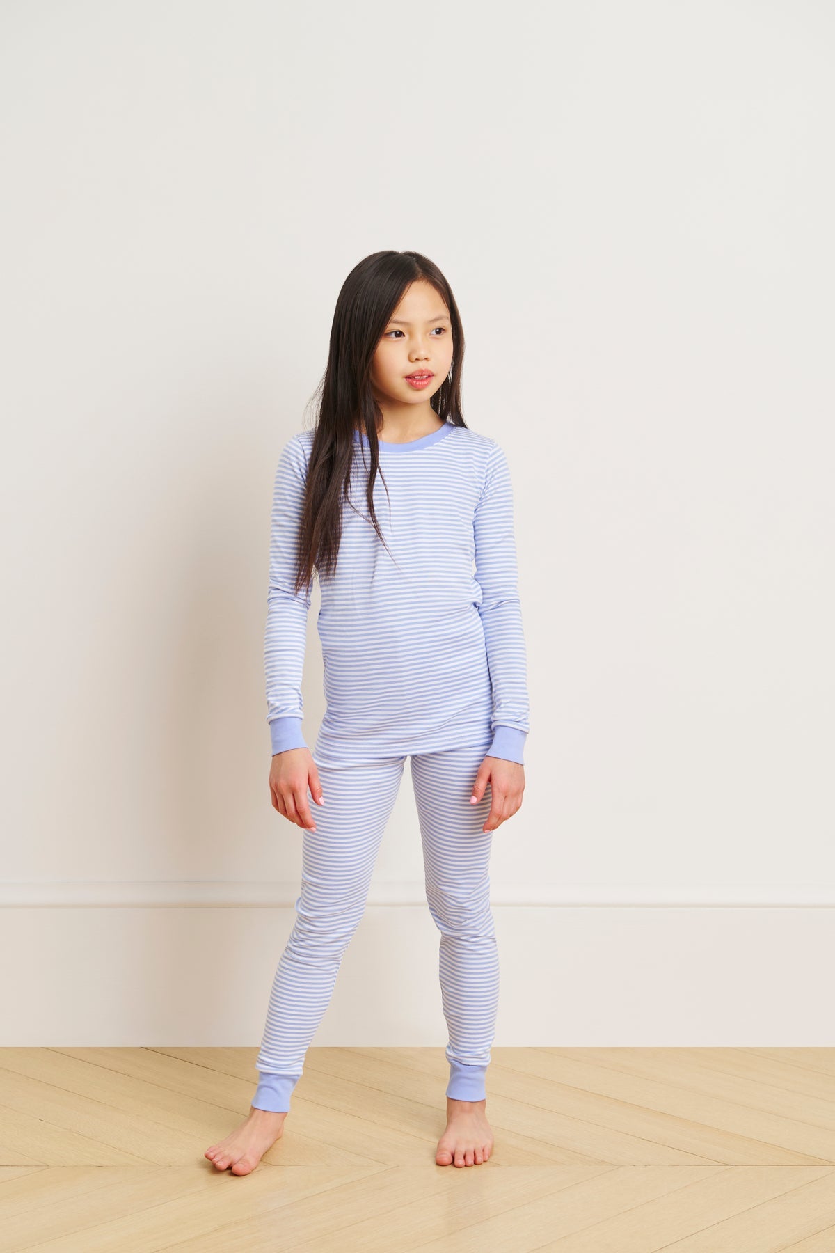 Kids Long-Long Set in Hydrangea