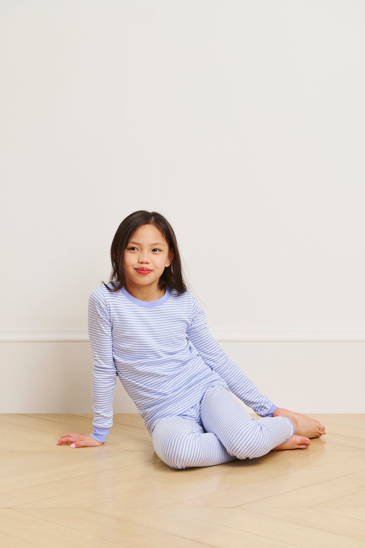 Kids Long-Long Set in Hydrangea