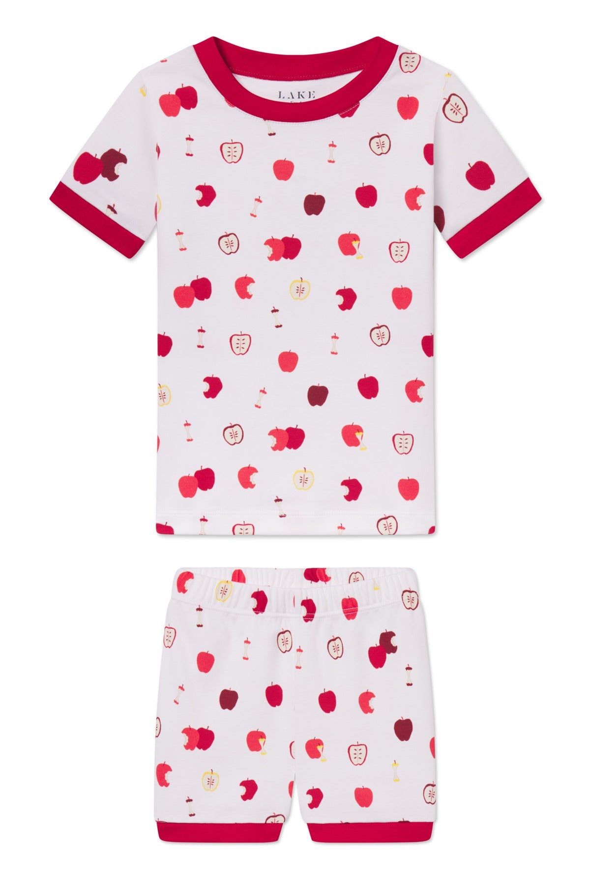 Kids Shorts Set in Apple Orchard