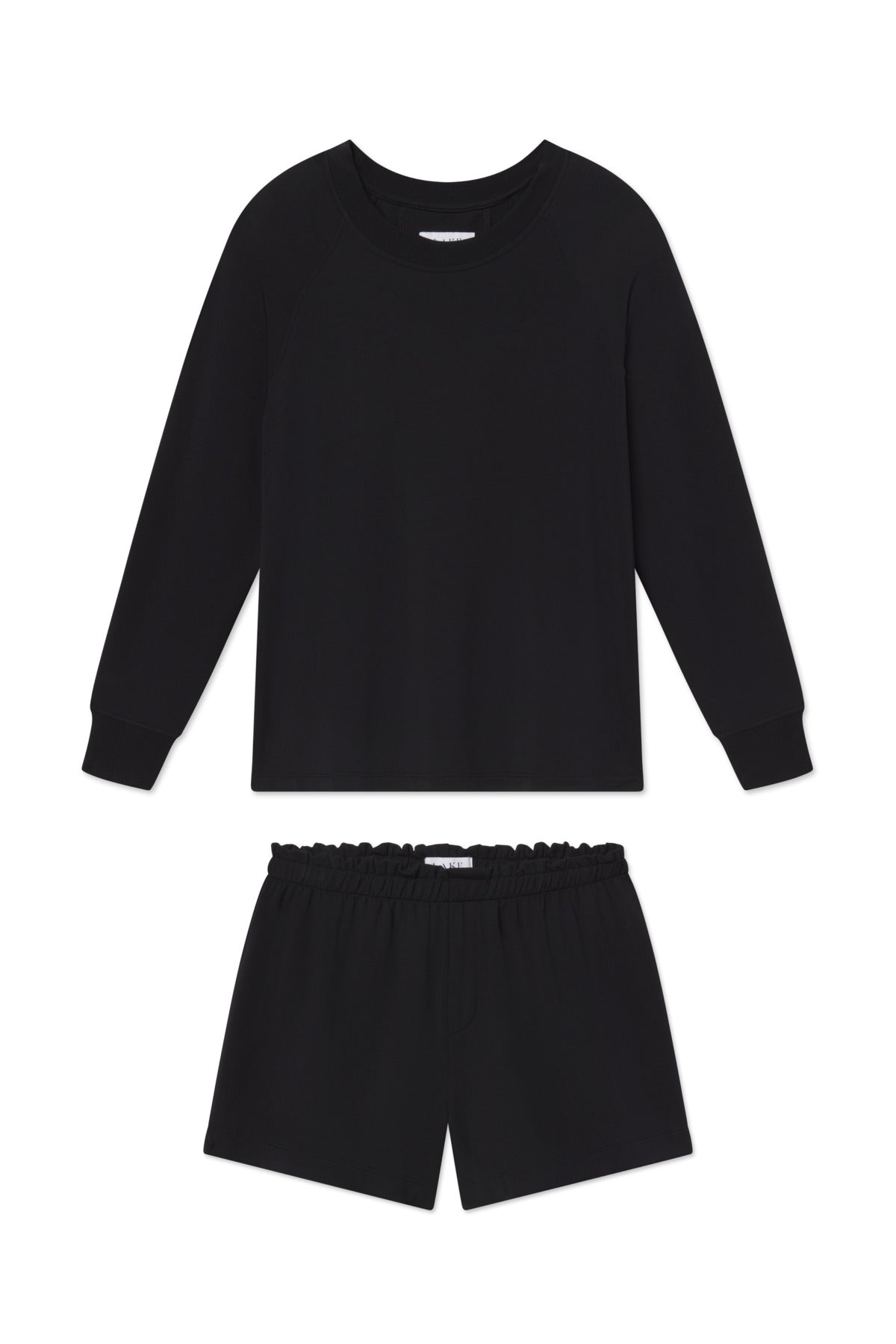 Relax Shorts Set in Black