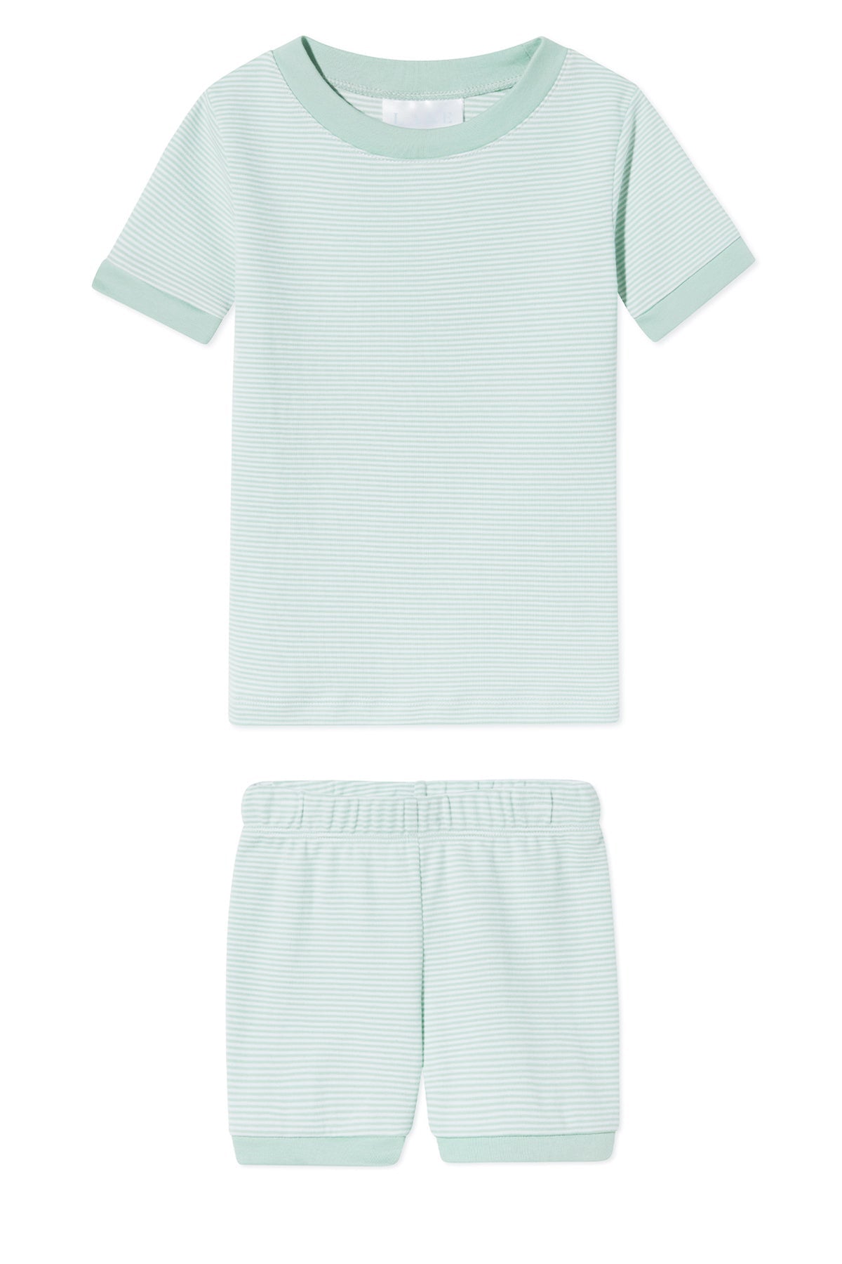 Kids Shorts Set in Parisian Green