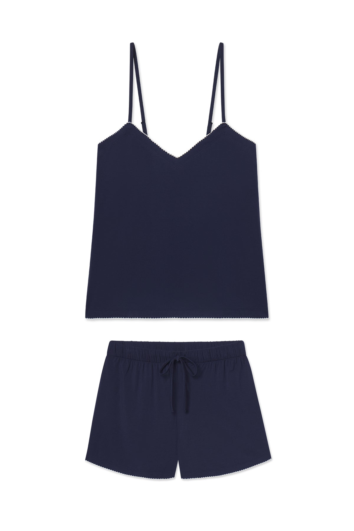 DreamModal Cami Shorts Set in English Navy