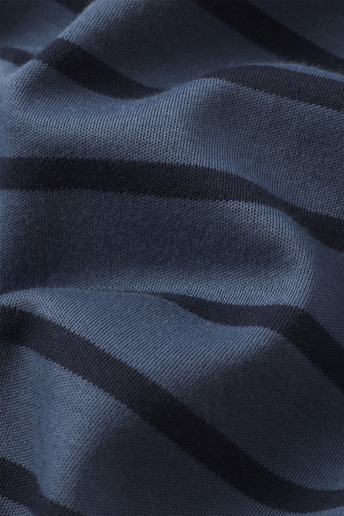 Men's Pima Long-Short Set in Ocean Blue Stripe