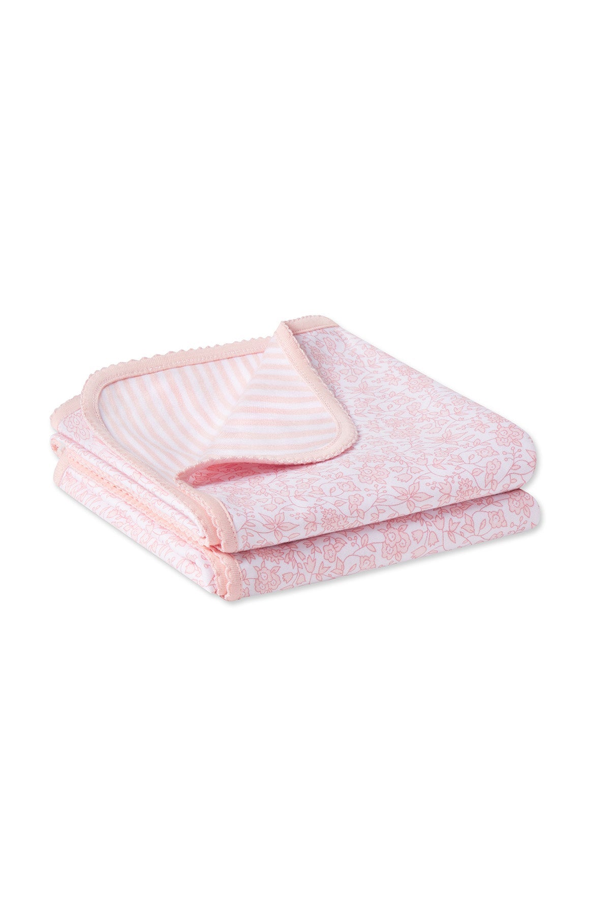 Reversible Baby Blanket in English Rose Multi