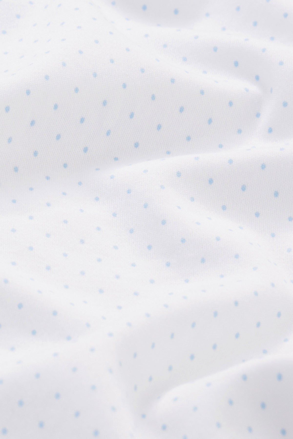 Reversible Baby Blanket in French Blue Multi