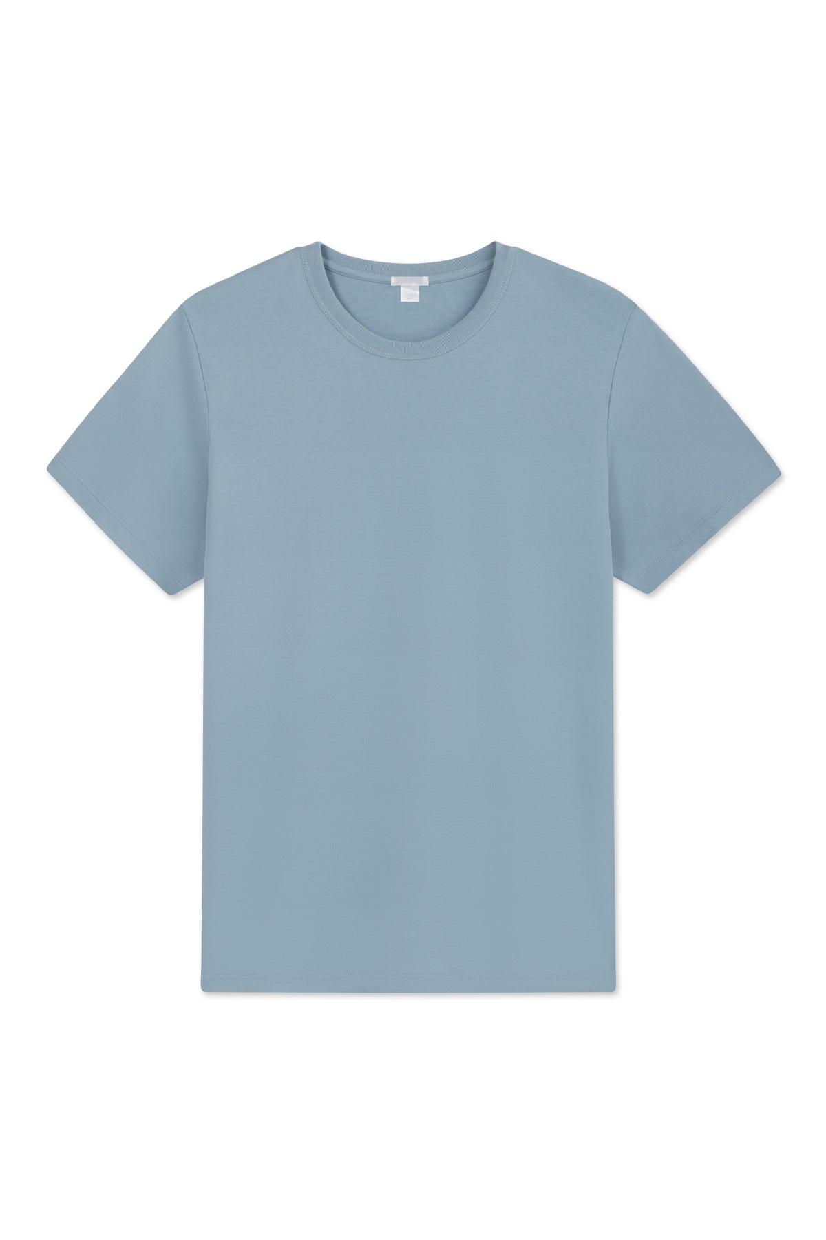 Men's Pima Crewneck Tee in Anchor Blue