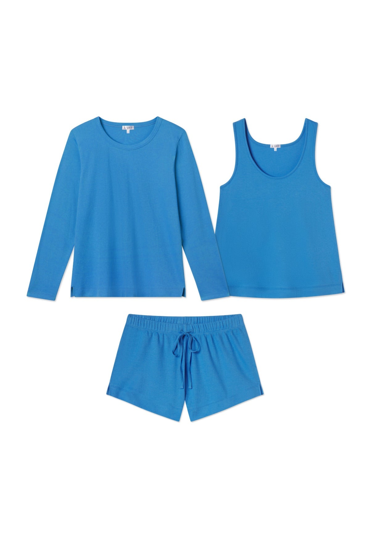 Pointelle Shorts Bundle in Regatta