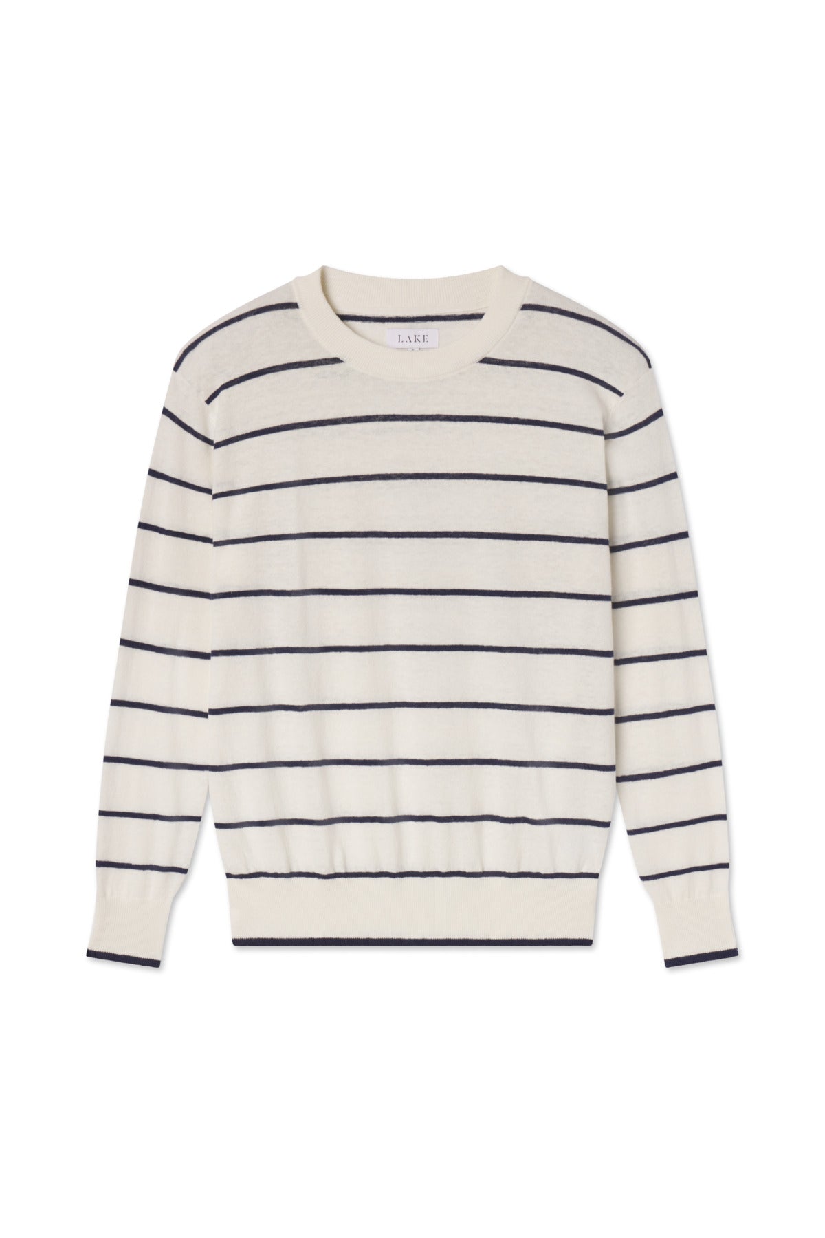 Evaline Sweater in English Navy Fisherman