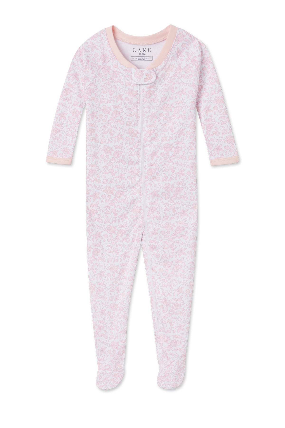 Baby Sleeper in English Rose Garden Floral