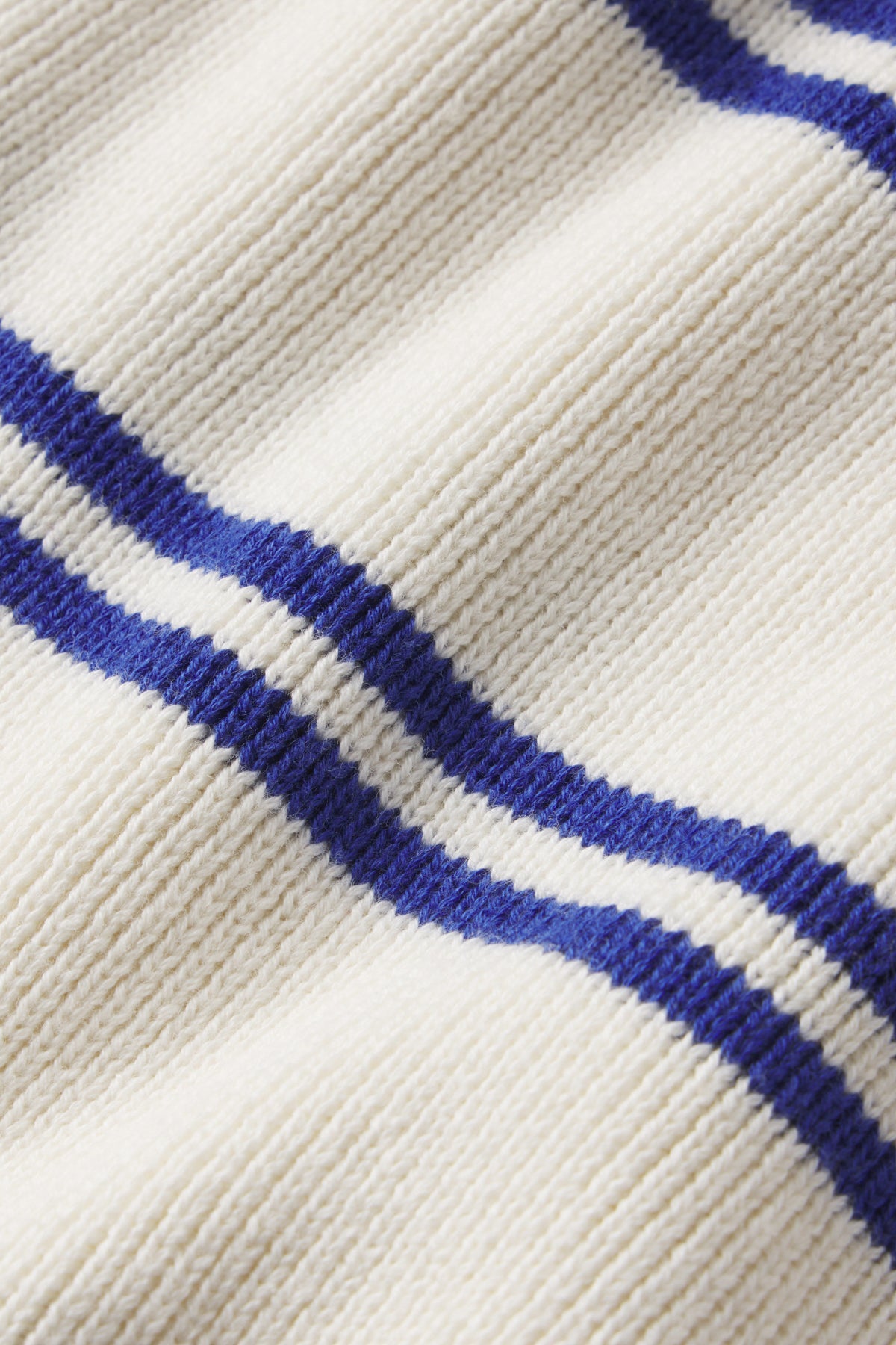 Nora Cardigan in Ivory Caspian Stripe