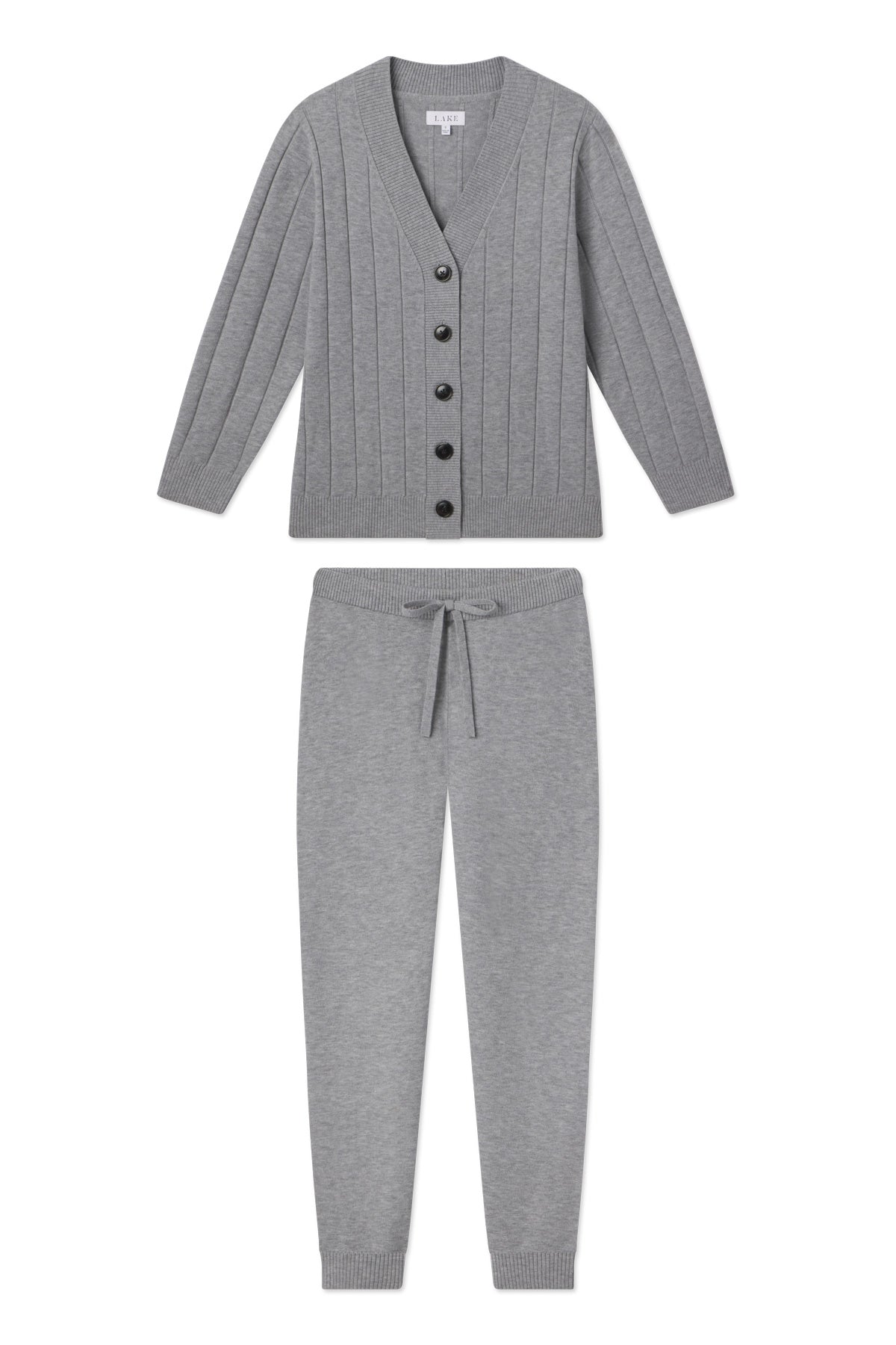 Vesper Jogger Set in Gainsboro Gray