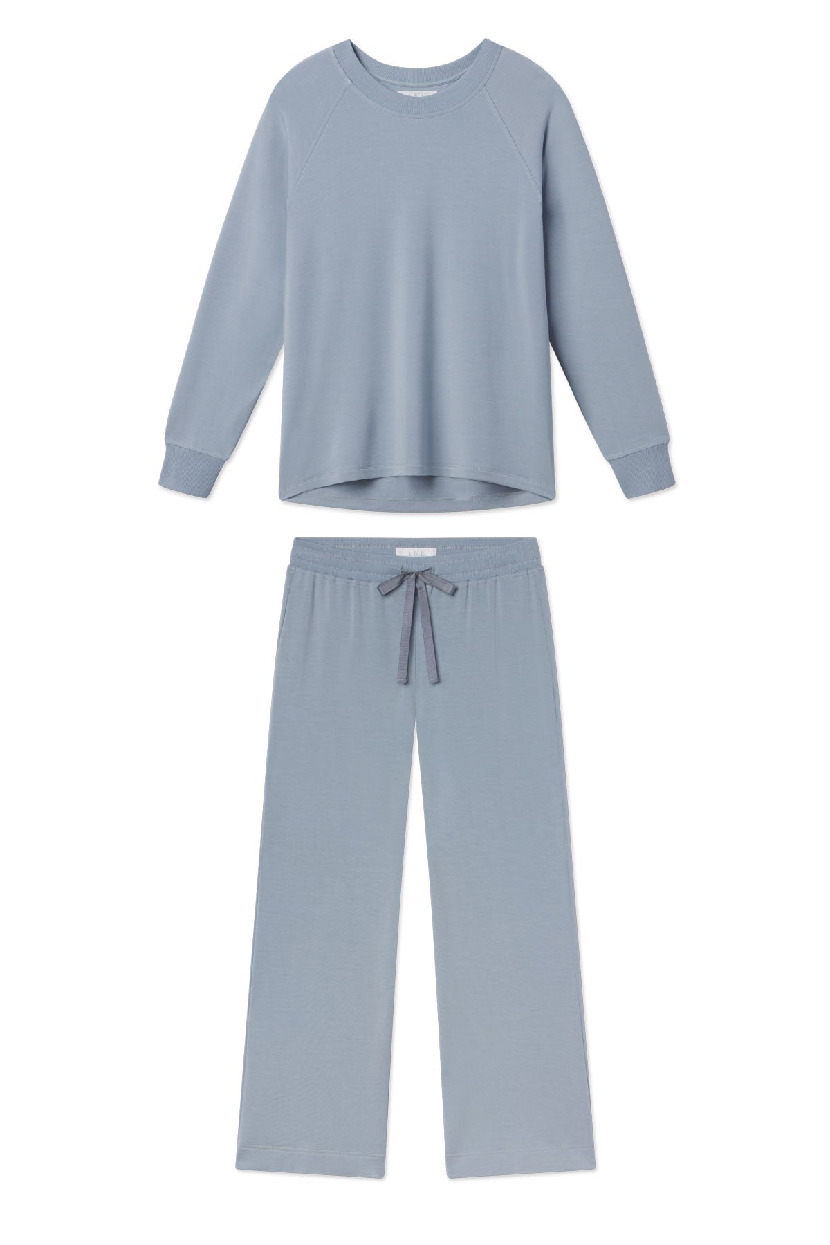 Relax Pants Set in Dusty Blue