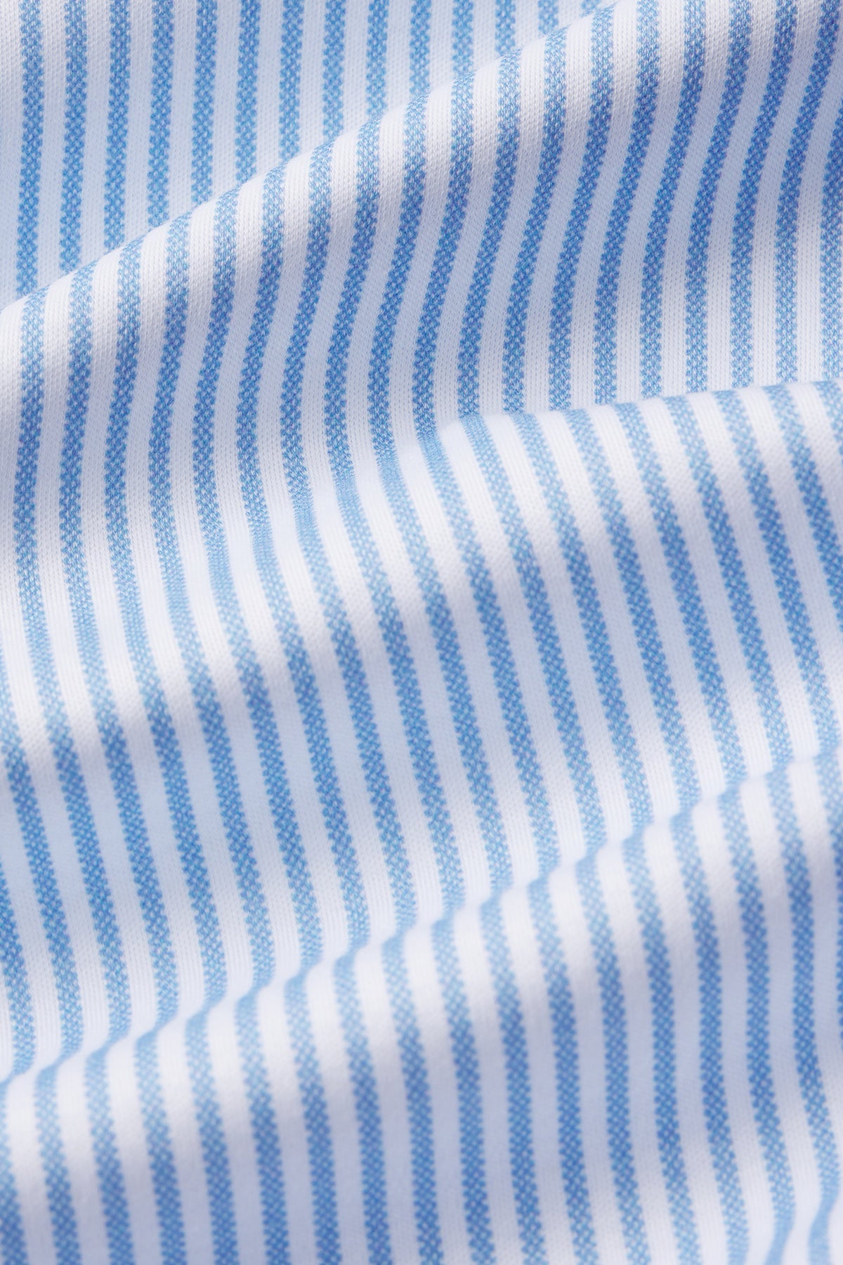 Pima Long-Long Set in Classic Blue Oxford Print