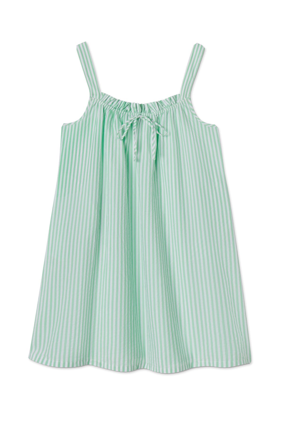 Alice Nightgown in Clover Leaf Seersucker