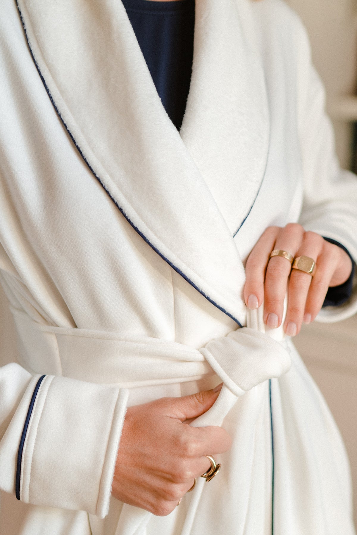 Cozy Robe in Navy