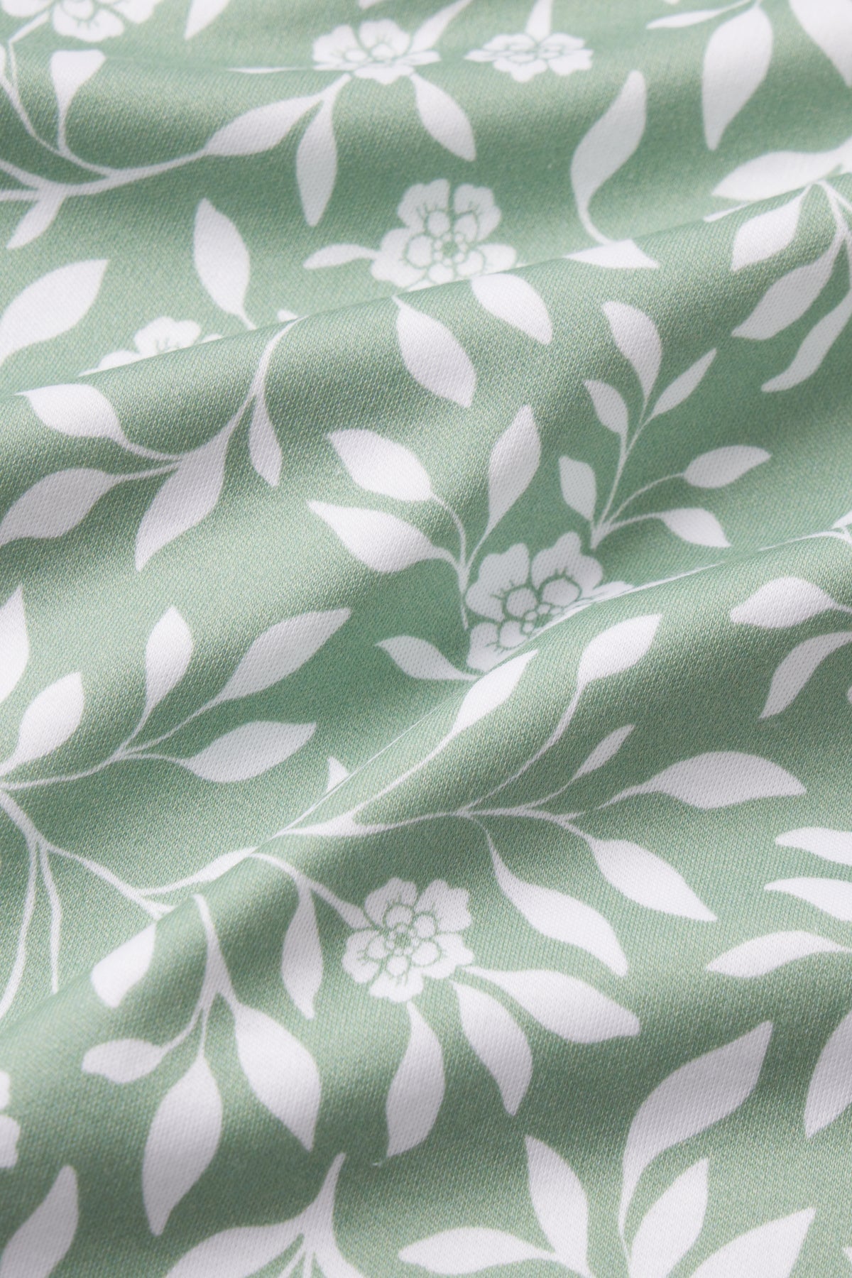 Pima Nightgown in Granite Green Cecil Floral