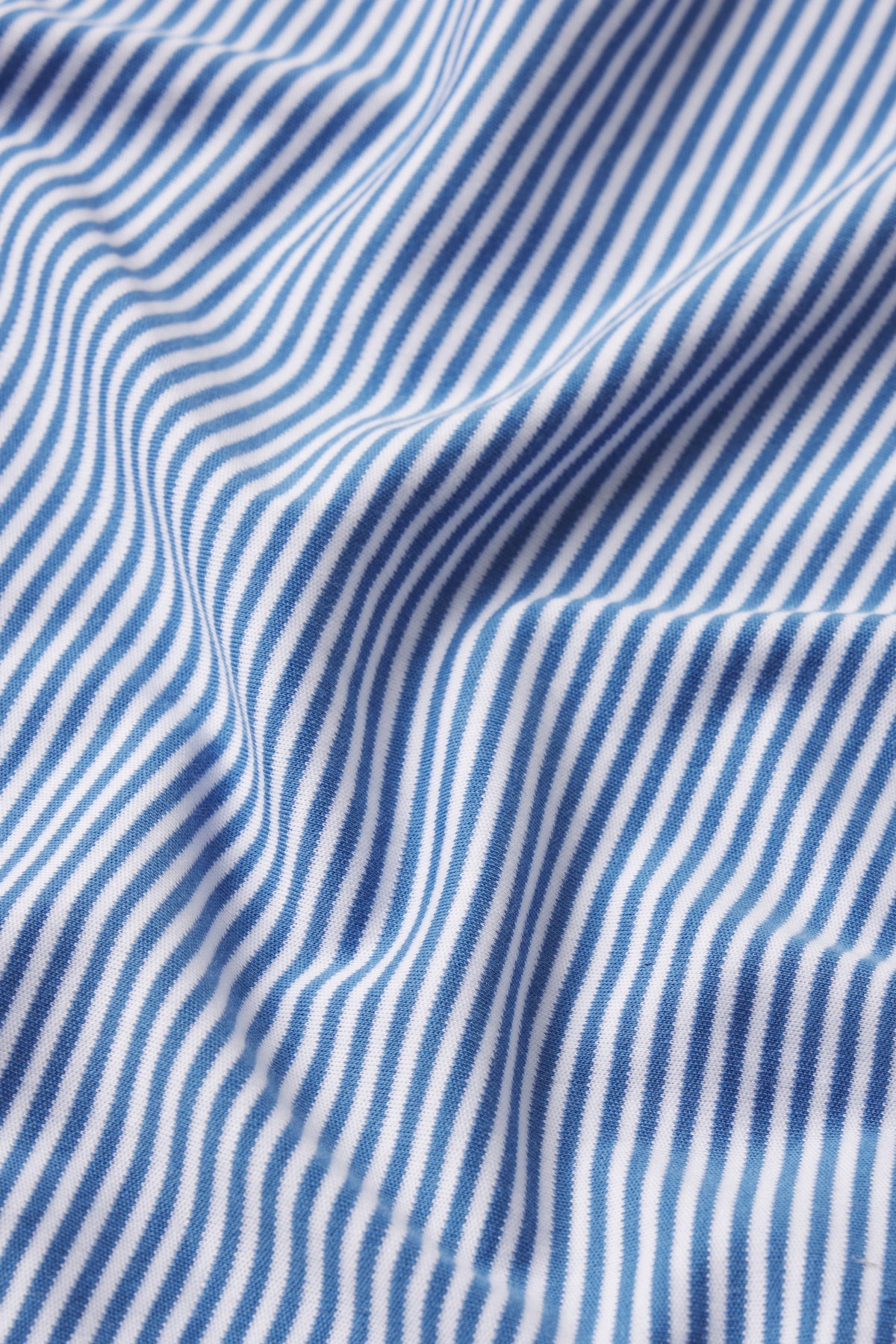 Pima Short Robe in Seaport Stripe