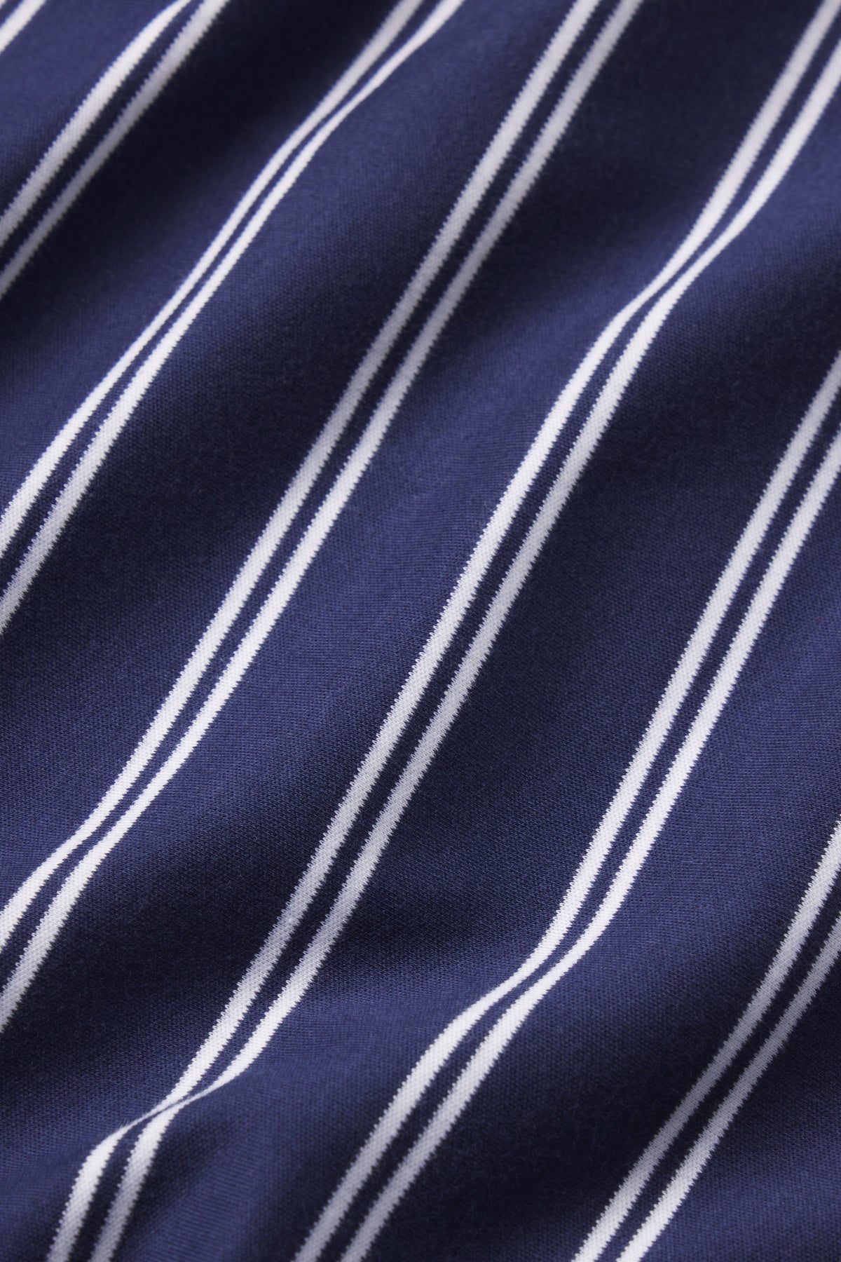Pima Crew Long Sleeve Bundle in English Navy Tidal Stripe