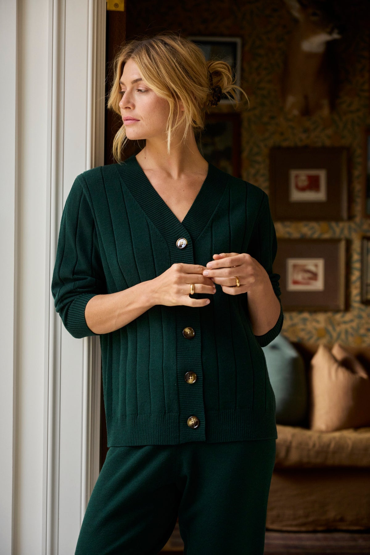 Vesper Jogger Set in Conifer